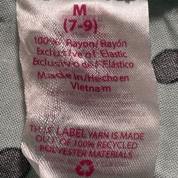 4/$32 No Boundaries size medium teal/light blue top black polka dots keyhole NWT - Picture 16 of 16